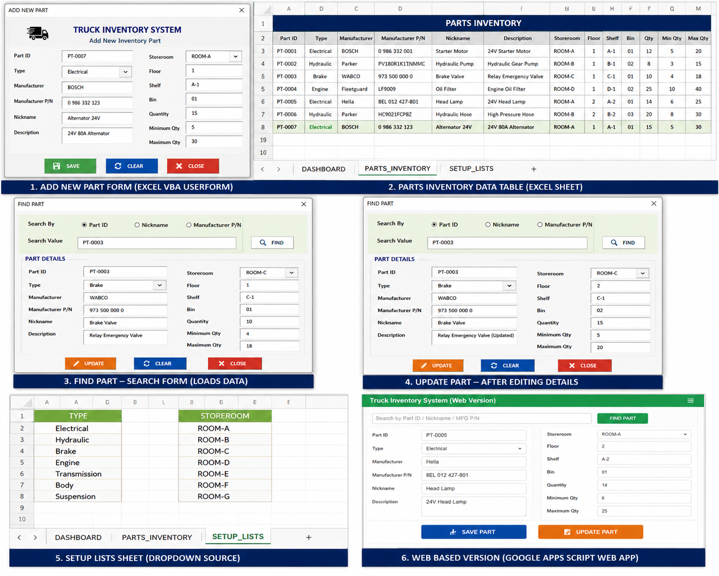 Custom Inventory ERP Solution